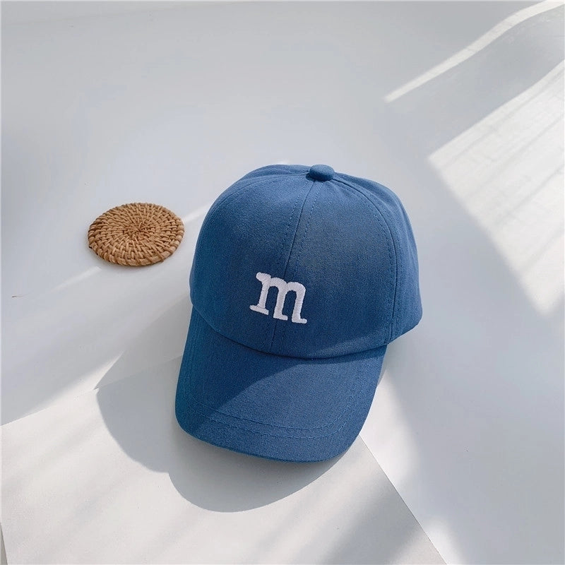 Children’s Hat Baby Spring And Autumn Cap Korean Letter Embroidery Boys Autumn And Winter Girls Kids Baseball Cap