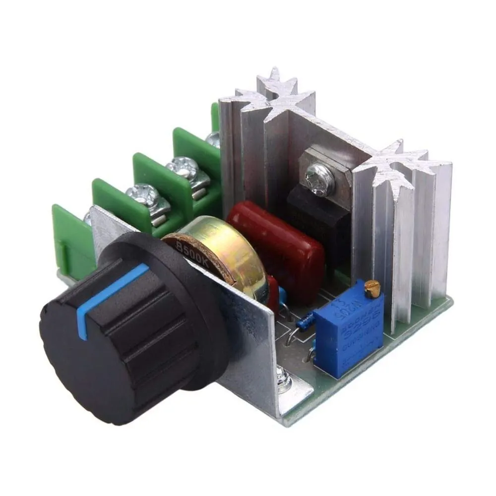 220V 2000W Speed Controller SCR Voltage Regulator Dimming Dimmers Thermostat DC motor governor power supply module