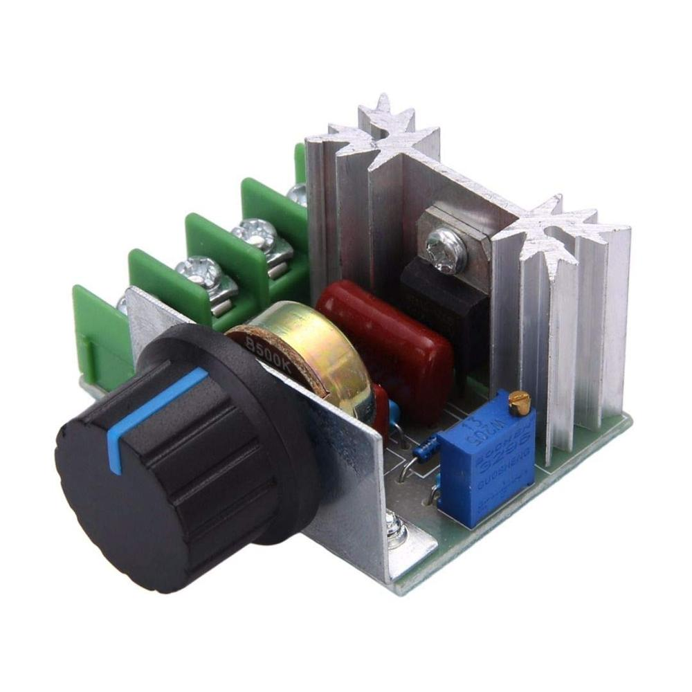 220V 2000W Speed Controller SCR Voltage Regulator Dimming Dimmers Thermostat DC motor governor power supply module