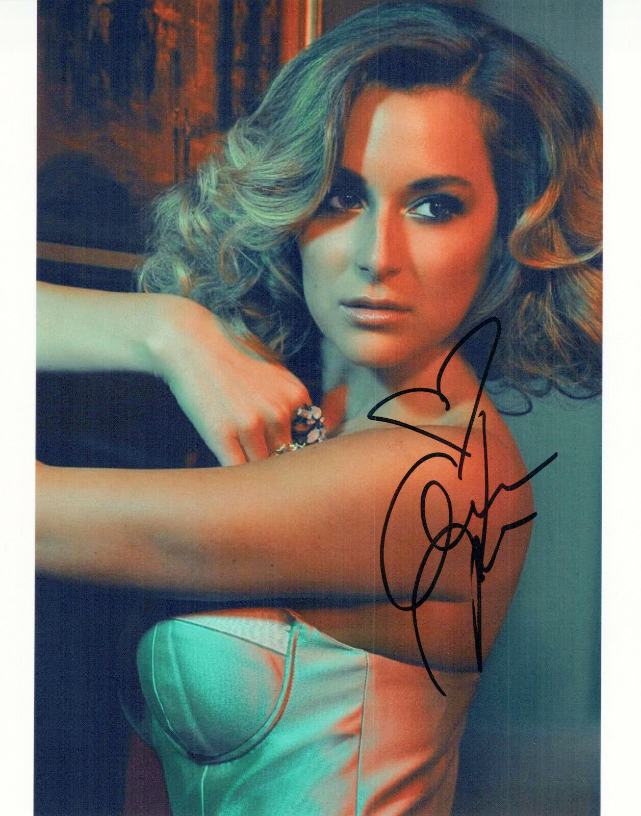 Alexa Vega glamour shot autographed Photo Poster painting signed 8x10 #4