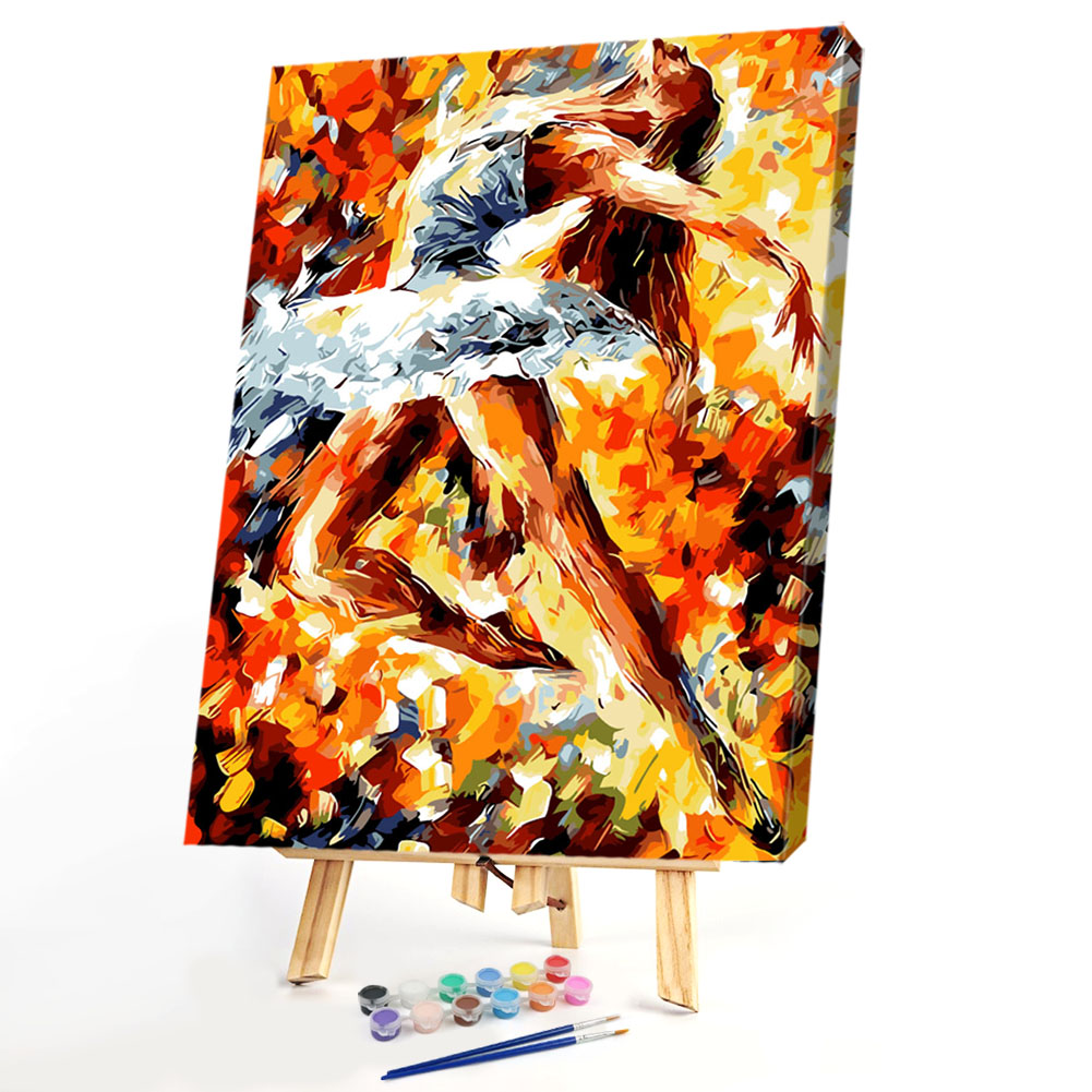 

40*50CM - Paint By Numbers - Dancers, 501 Original