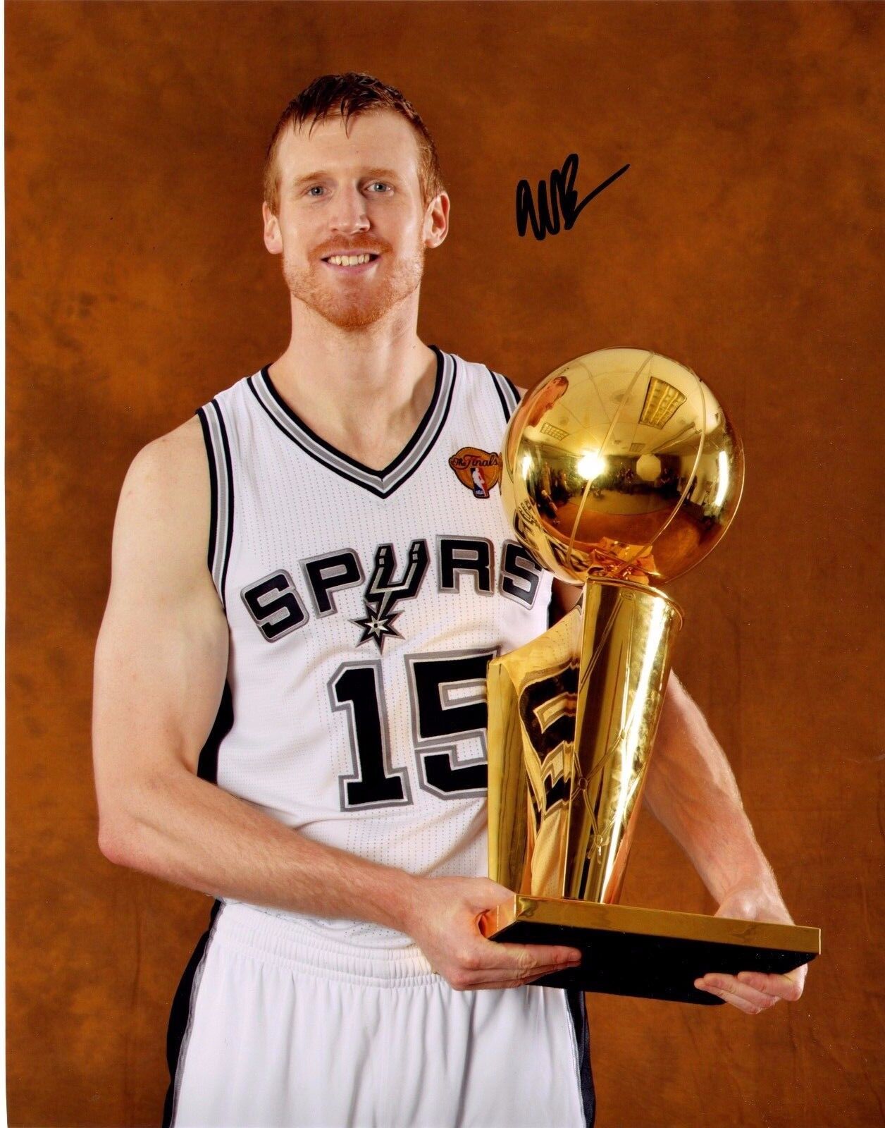 Matt Bonner Signed 11x14 Photo Poster painting Will Pass PSA COA Autograph Spurs San Antonio HOT