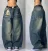 Lindacameron fall casual outfits women 2025 American Y2K New Fashion Trend Flare Jeans Women Street Casual Loose Low Waist Slim Wide-leg Pants Harajuku Joker Punk Jeans