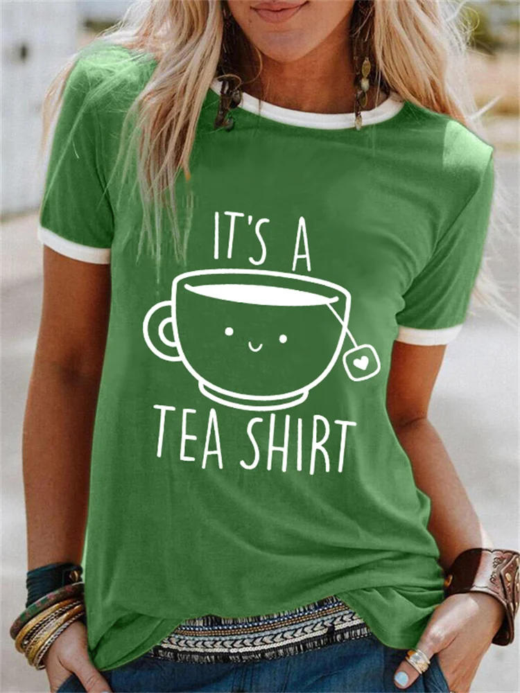 It's A Tea Shirt Lovely Cup Puns T Shirt