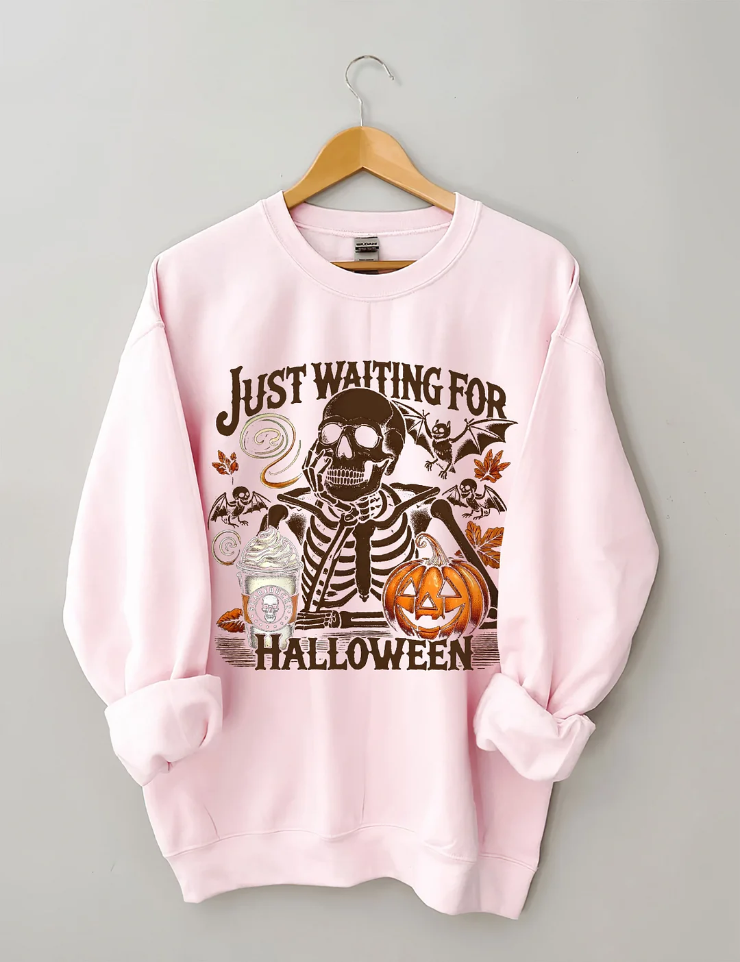 Just Waiting For Halloween Sweatshirt