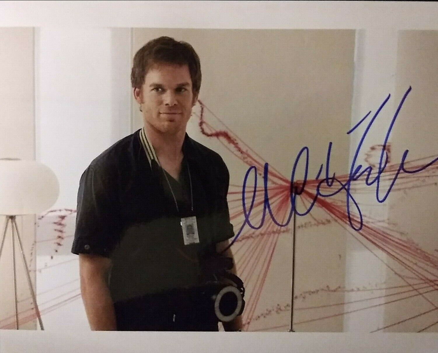 Michael C Hall signed 8 x 10