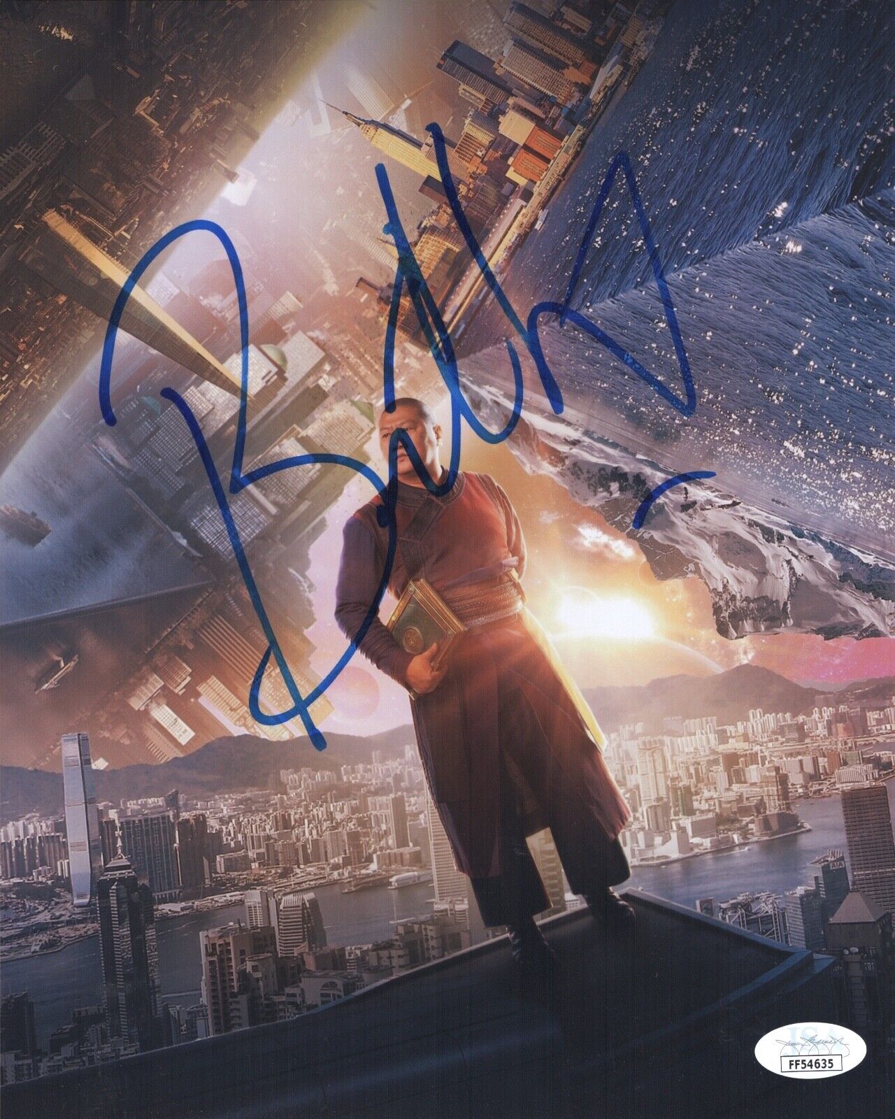 BENEDICT WONG Signed 8x10 Photo Poster painting AVENGERS Doctor Strange Autograph JSA COA