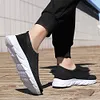 Gioiacombo&trade; Sneaker slip-on da uomo in mesh leggero e traspirante
