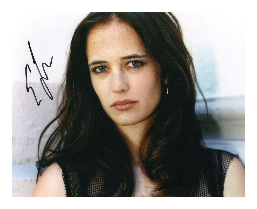 EVA GREEN AUTOGRAPHED SIGNED A4 PP POSTER Photo Poster painting PRINT 10