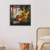 >SALE<5D DIY Full Round Drill Diamond Painting Kit Pikachu Home Decor Art Craft30x30cm