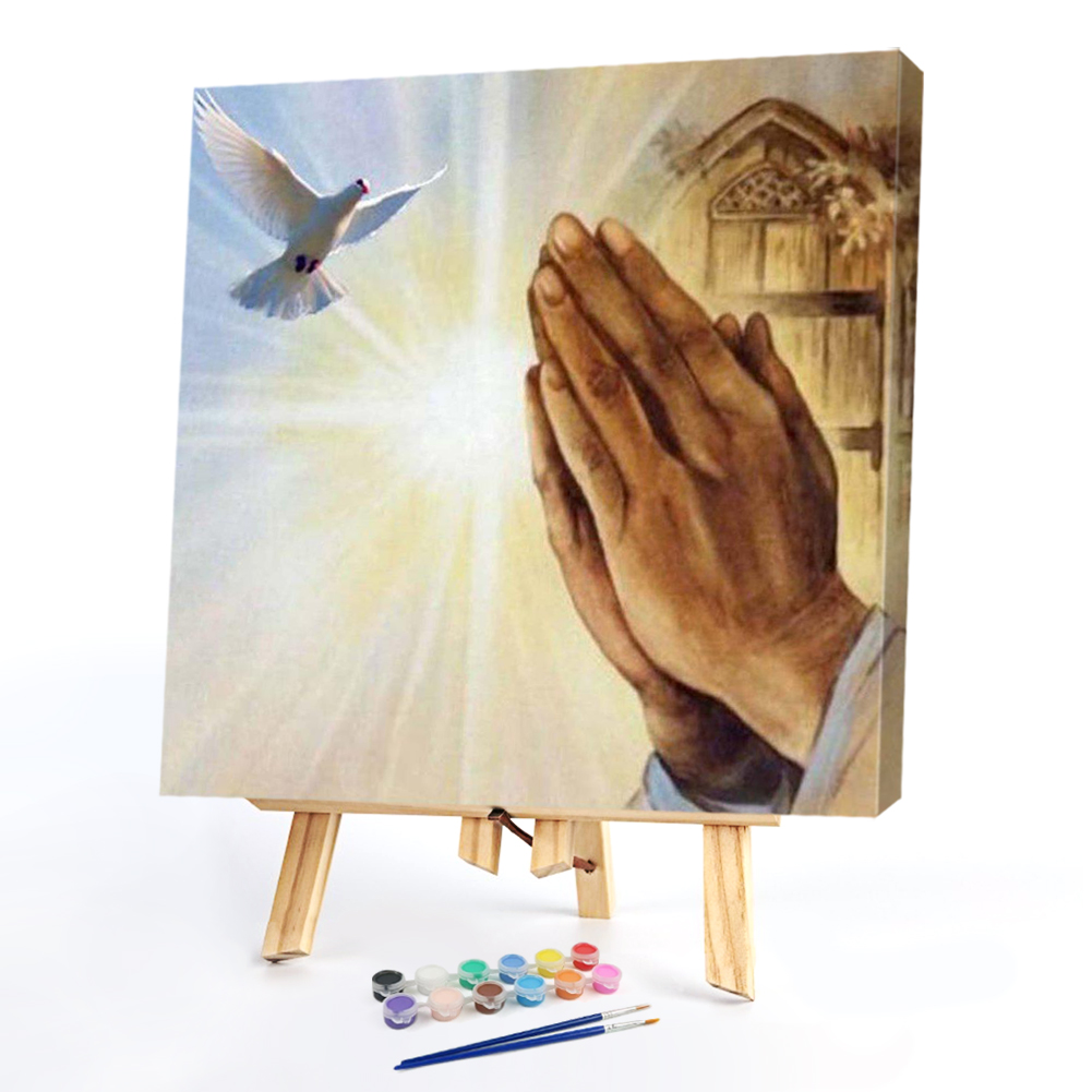 

40*40CM - Paint By Numbers - Peace Pigeon, 501 Original