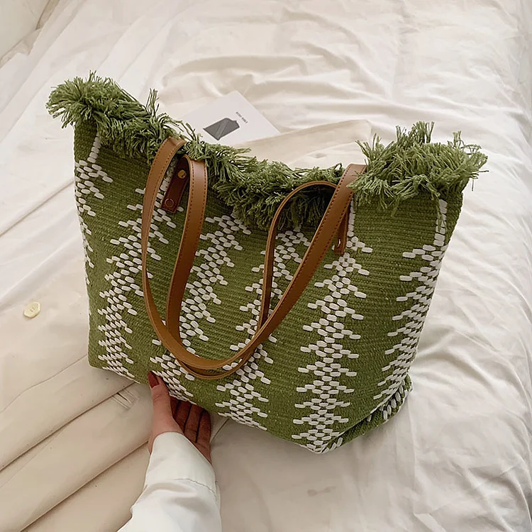 Tassel Weave Bag