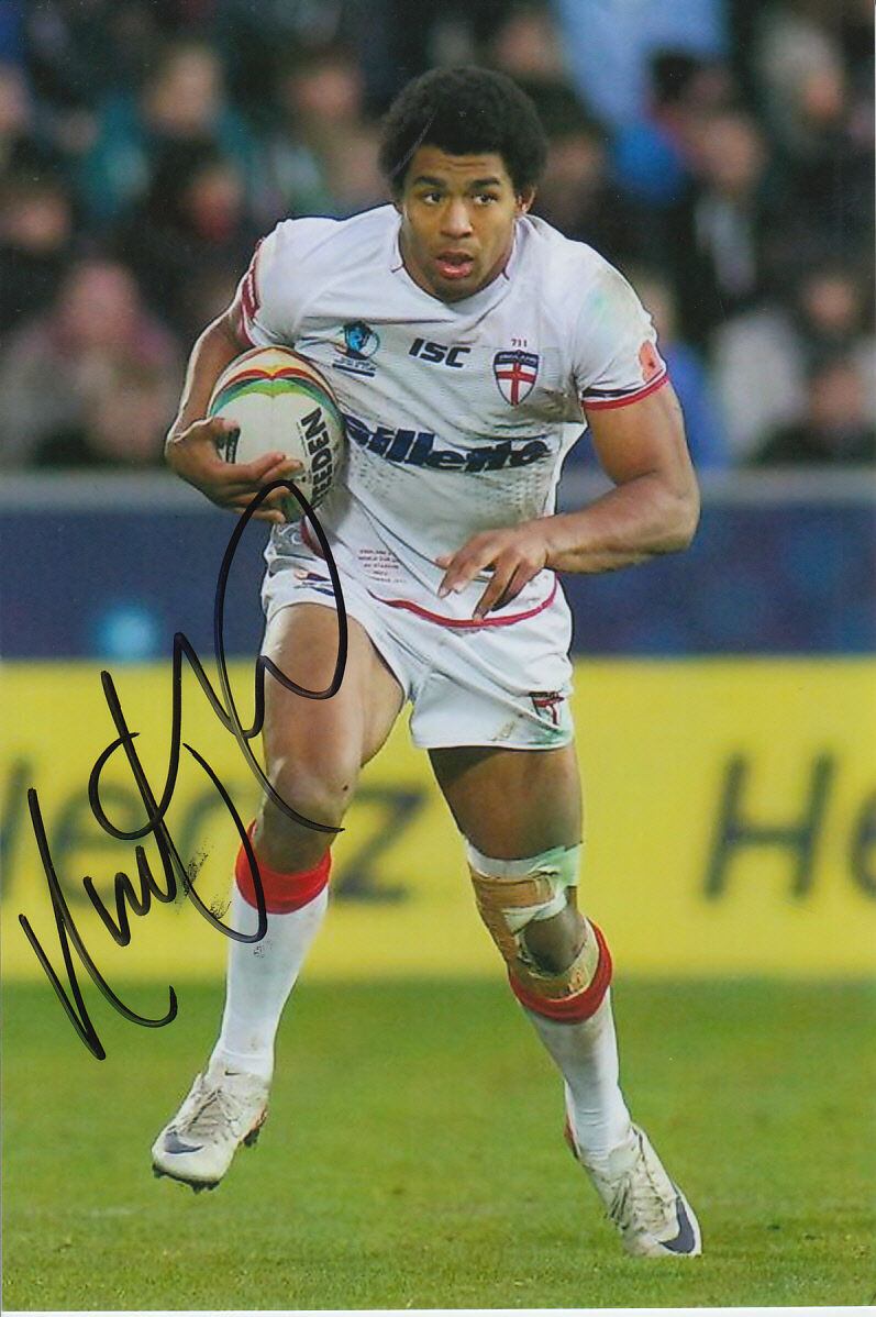 ENGLAND HAND SIGNED KALLUM WATKINS 6X4 Photo Poster painting 1.