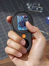 500X Handheld Digital Microscope 2 MP Electronic Coin Magnifier with 8 LED Light