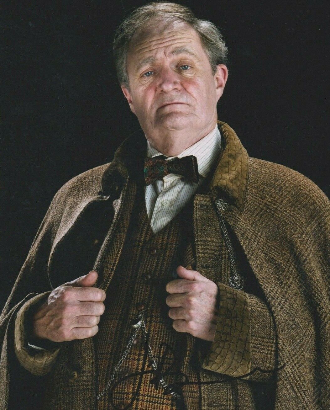Jim Broadbent **HAND SIGNED** 10x8 Photo Poster painting ~ AUTOGRAPHED ~ Harry Potter