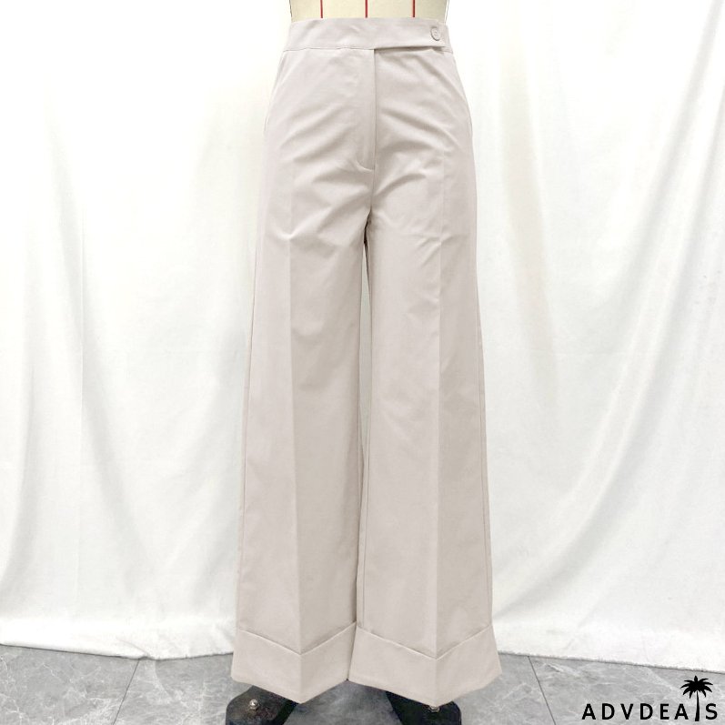 Autumn Casual Pants Wide-Leg Fashion Trousers
