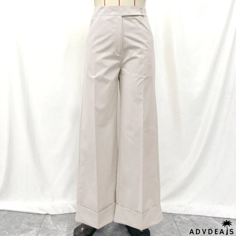 Autumn Casual Pants Wide-Leg Fashion Trousers