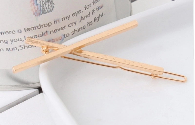 Minimalist Moon Alloy Plating Hair Clip 1 Piece