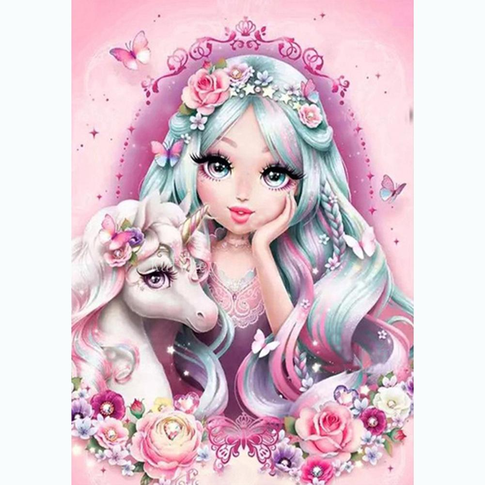 

30*40CM - Horse - Round Drill Diamond Painting, 501 Original