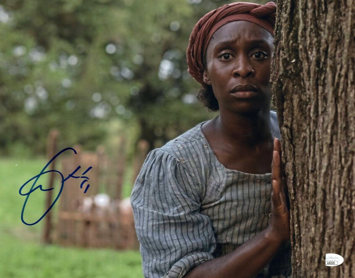 Cynthia Erivo Signed Autographed 11X14 Photo Poster painting Harriet Tubman JSA LL62131