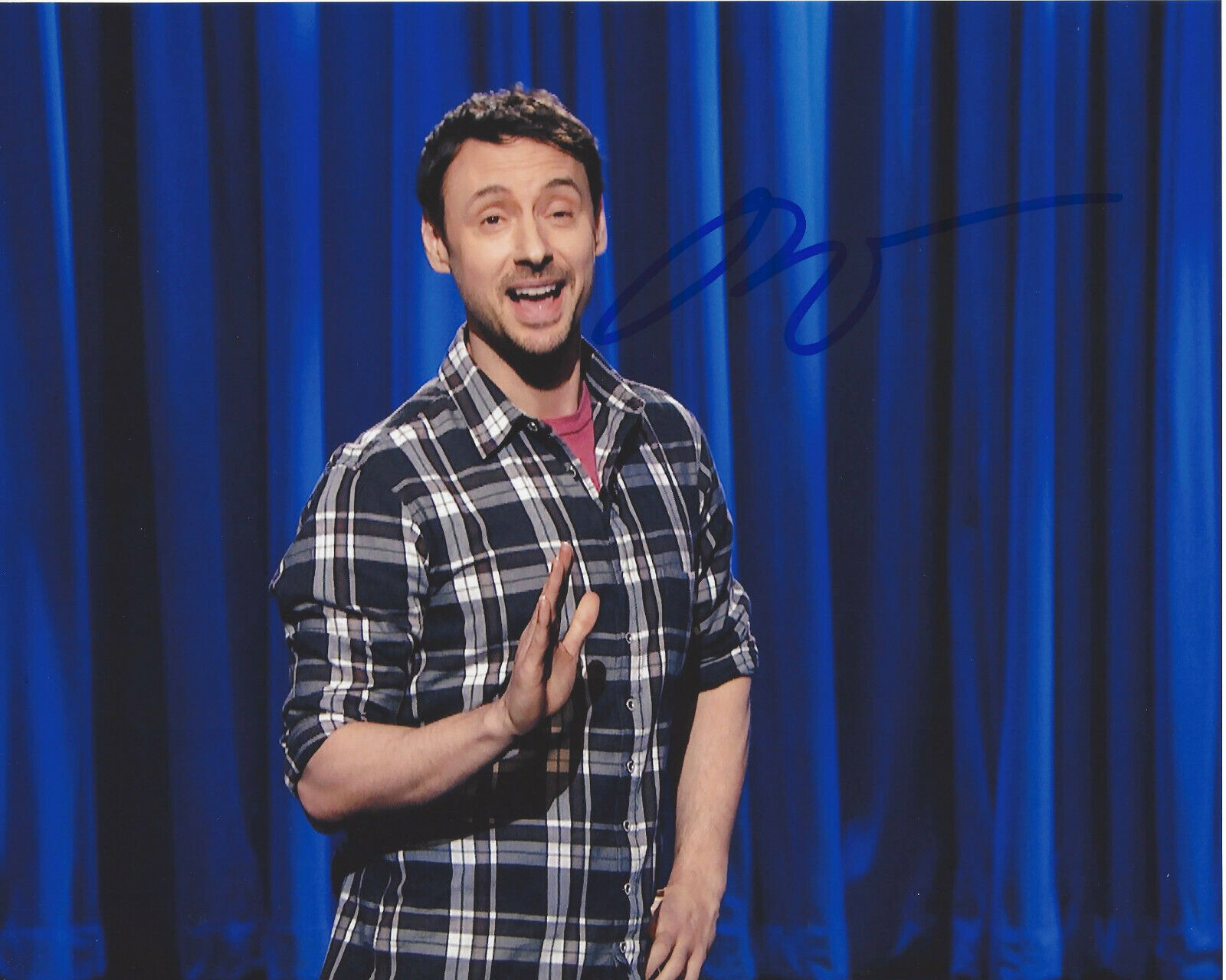 COMEDIAN KYLE DUNNIGAN SIGNED AUTHENTIC 8x10 Photo Poster painting G w/COA ACTOR WRITER PROOF