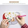 DIY Diamond Painting 7 Color Night Light Lamp Home Decoration Ornament Gift Kit(Xmas Moon)