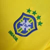 1998 Retro Kids Size Brazil Home Soccer Jersey 