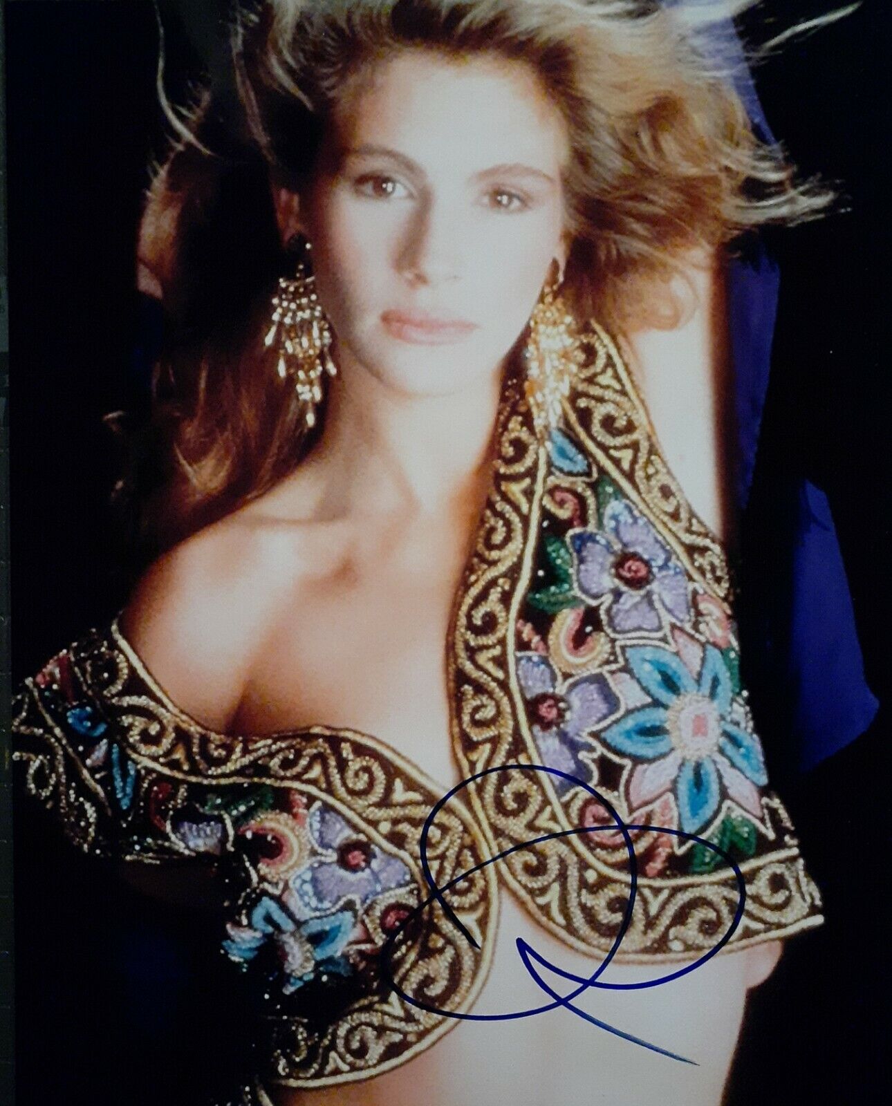 Julia Roberts signed 8x10