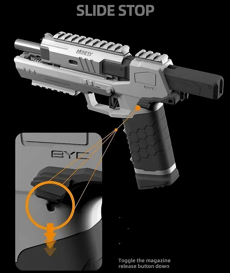 Cyberpunk 2077 Lizzy Gecko 2.0 Dart Blaster - Powerful & Accurate