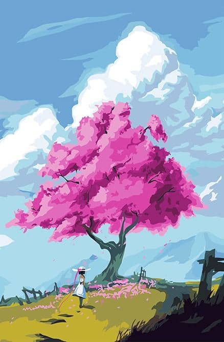 

Walnut tree – Paint By Numbers - 40*50CM, 501 Original