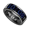 Smart Ring with Display Screen Fitness & Health Tracker Fitness Rings IP68 Waterproof with Call Notification for Both Women and Men