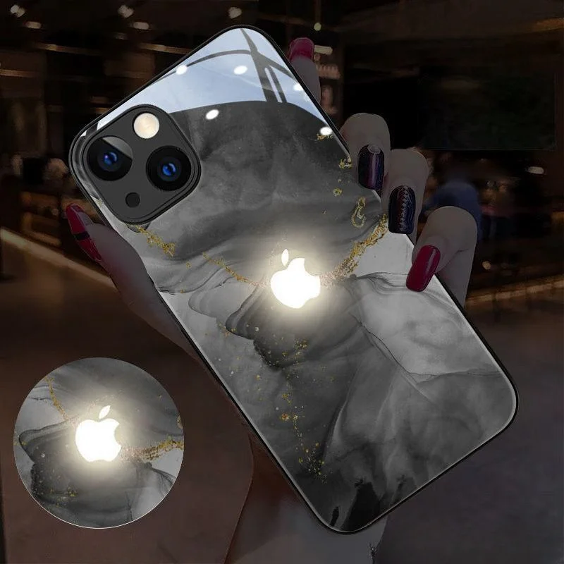 iPhone 15/14 series incoming call luminous mobile phone case