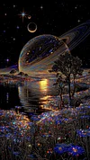 Luxury AB Velvet Diamond Painting Kit - Milky Way