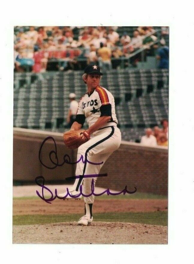 Don Sutton Houston Astros Signed Original 3x5 Baseball Photo Poster painting W/Our COA