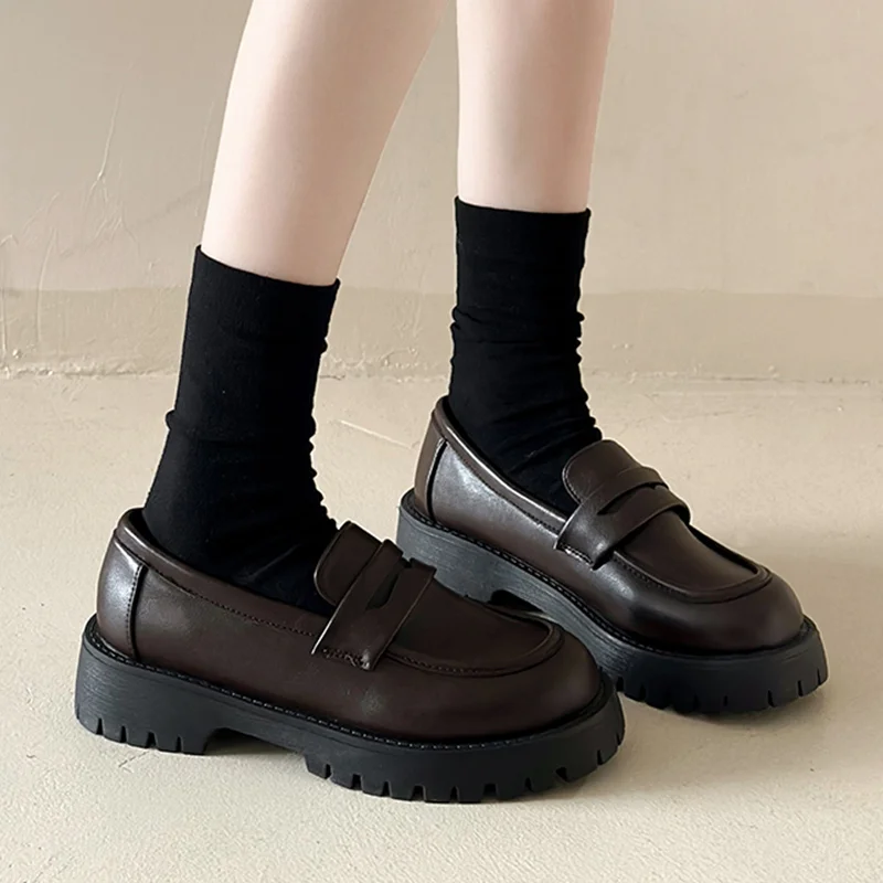 Tanguoant Tanguoant Loafers Women Shoes Summer Platform Sandals Shallow Walking Shoes New 2024 Designer Outdoor Comfort Zapatillas De Mujer
