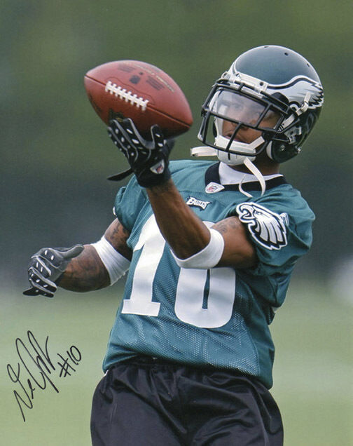 *DeSEAN JACKSON*SIGNED*AUTOGRAPHED*Photo Poster painting*PHILADELPHIA*EAGLES*NFL*FOOTBALL*COA*