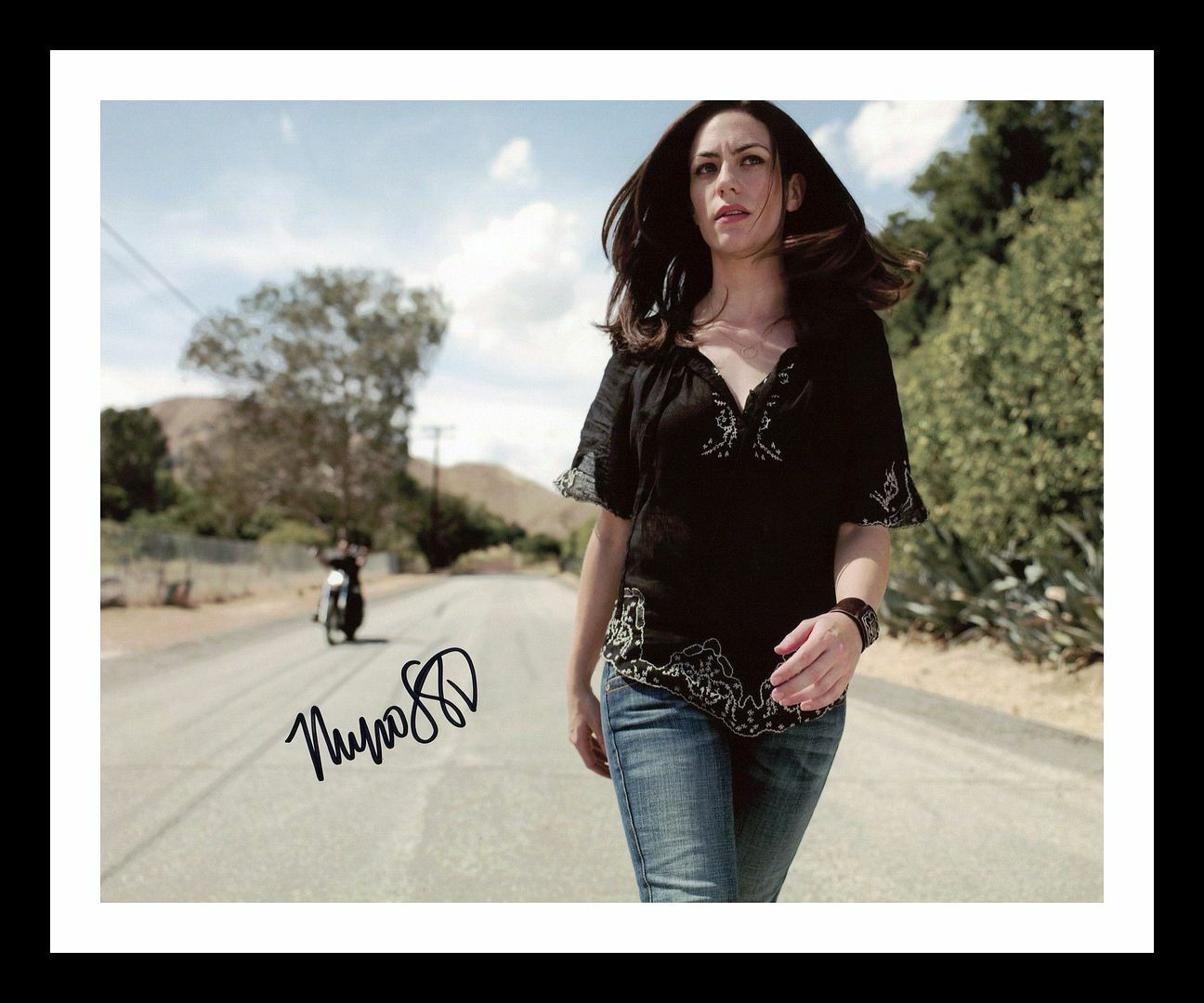 Maggie Siff - Sons of Anarchy Autographed Signed & Framed Photo Poster painting