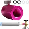 CO2 Refill Adapter Quick Connect Soda Cylinder Adapter Leakproof for Soda Bottle