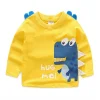 Kid Baby Boys Cartoon Dinosaur Long Sleeve Casual T Shirt
