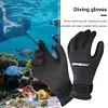 5mm Five Finger Dive Gloves Anti Slip Water Gloves for Diving Snorkeling Surfing