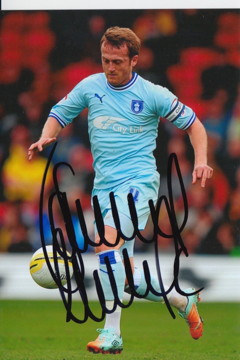 COVENTRY CITY HAND SIGNED SAMMY CLINGAN 6X4 Photo Poster painting 5.