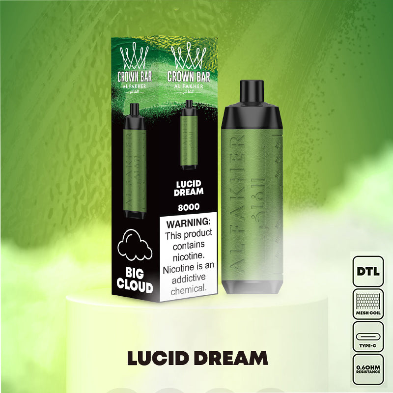 Al Fakher Crown Bar 8000 Puffs Disposable Vape Wholesale Al Fakher OPVape