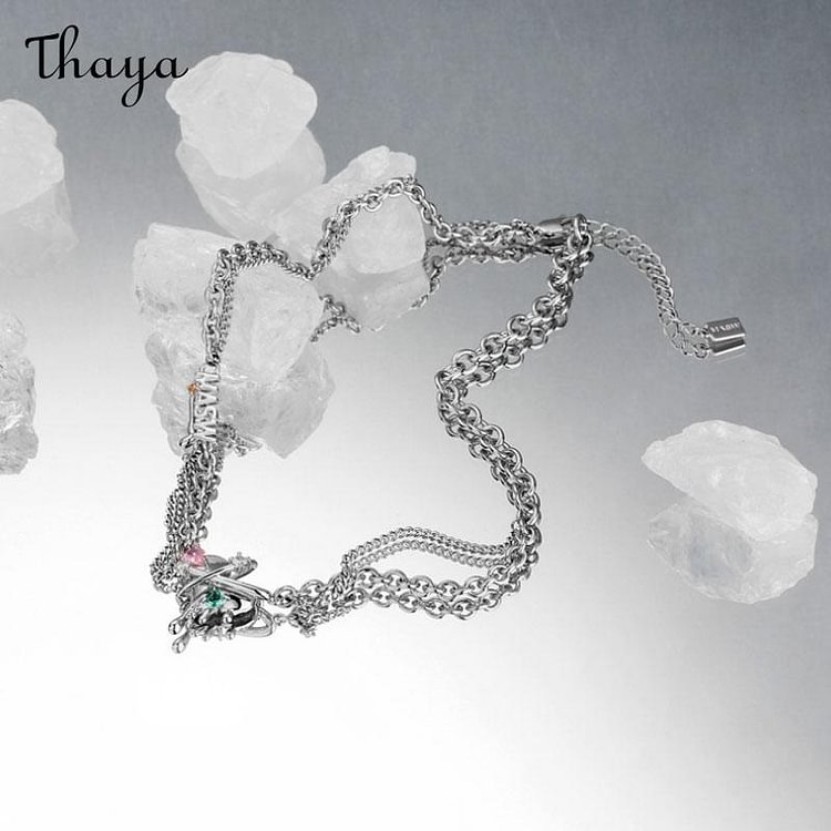 Thaya Spring Love Necklace