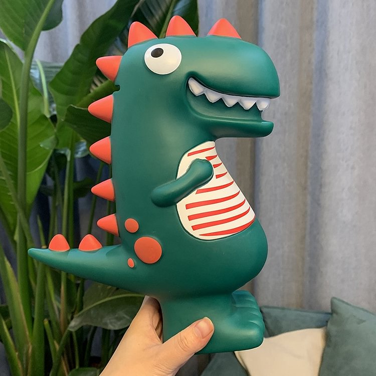 Cartoon Dragon Piggy Bank Coin Storage Box Birthday Gift Home Decoration 