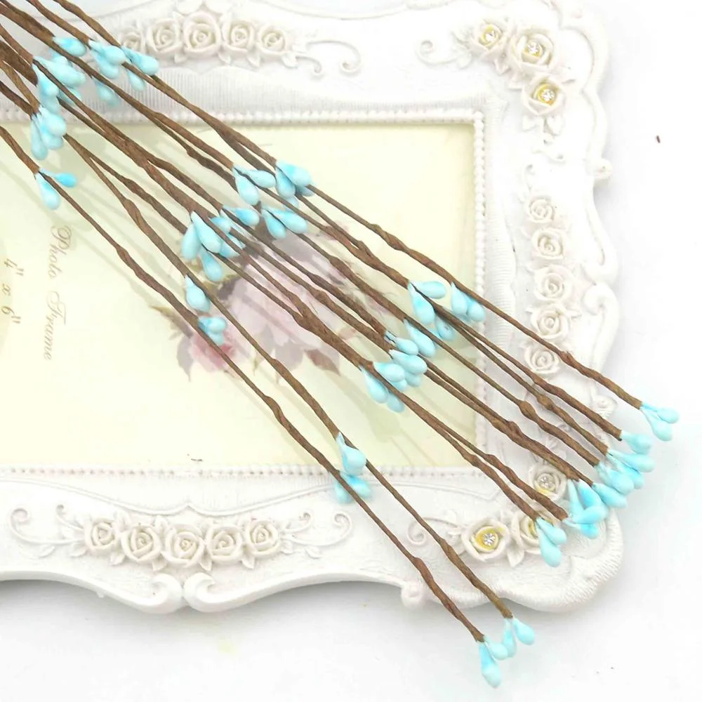 10pcs cheap 40CM artificial branch flower wedding decoration DIY clip art flower craft ornaments fake flowers