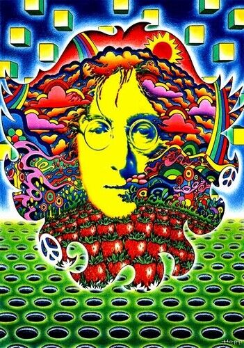 JOHN LENNON POSTER - ART - Photo Poster painting QUALITY INSERT -  POST!