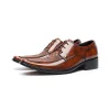 Fashion Mens Leather Derby Shoes