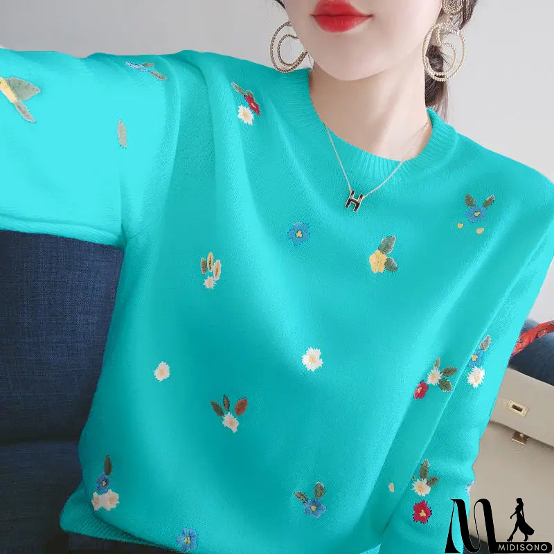 MidiSono - Effortless and Classy winter Pullover