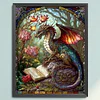>SALE<Full Embroidery Eco-cotton Thread 14CT Counted Stain Glass Cross Stitch 45x55cm
