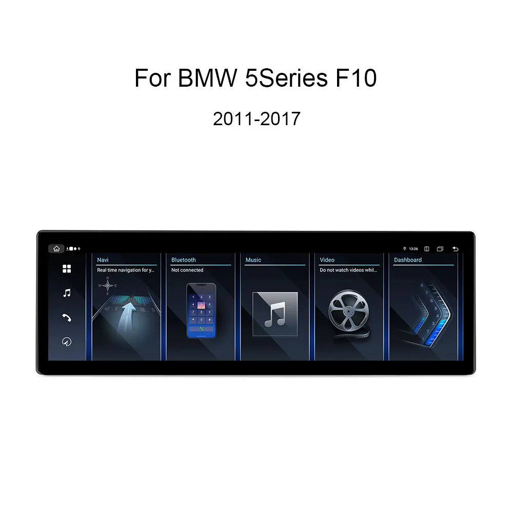 14,9 Zoll f&uuml;r BMW 5Series F10 F11 2011-NEW Jahr Apple CarPlay Android Auto Display Monitor Upgrade Autoradio Stereo